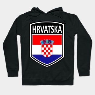 Flag Shield - Hrvatska Hoodie